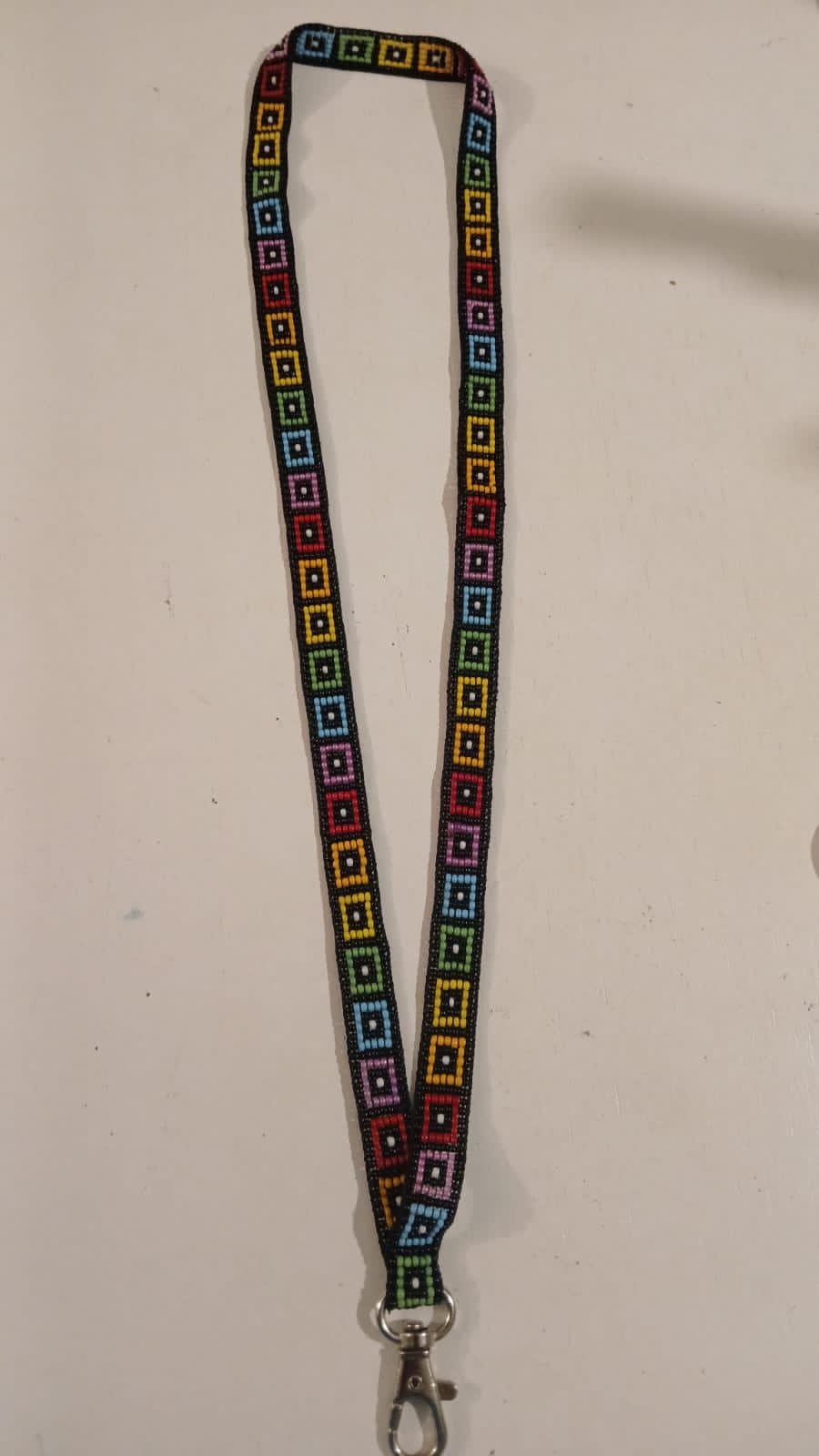 Beaded lanyards 