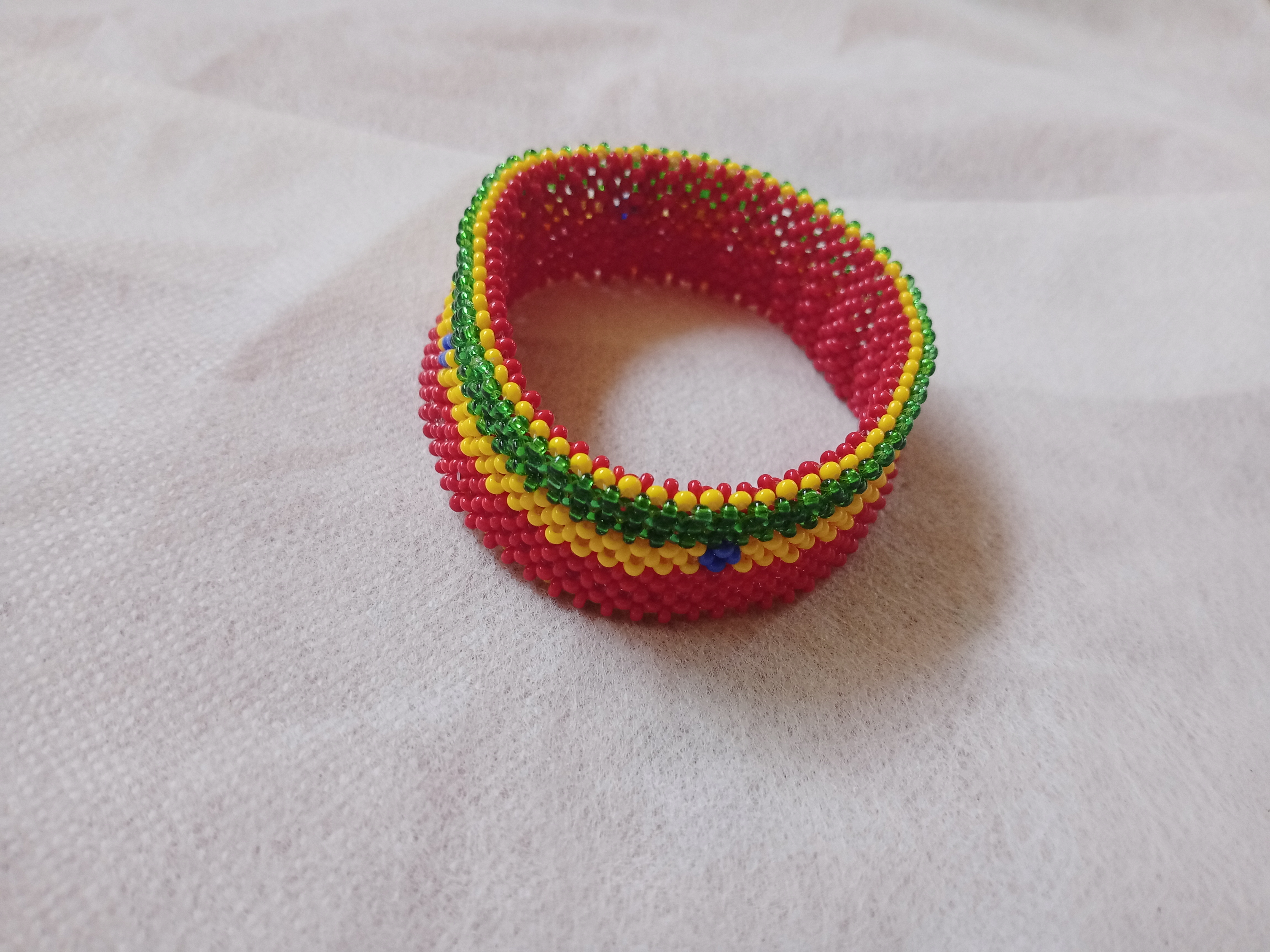 Ethiopia double beaded Bracelets 