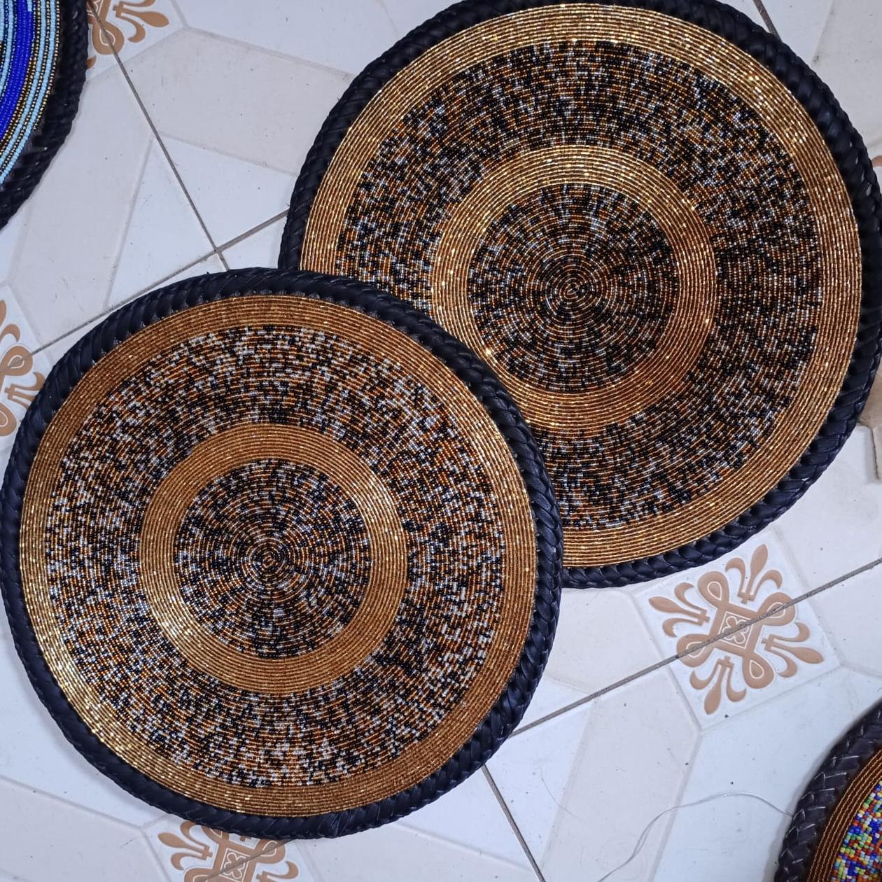 Authentic Beaded Entry Mat