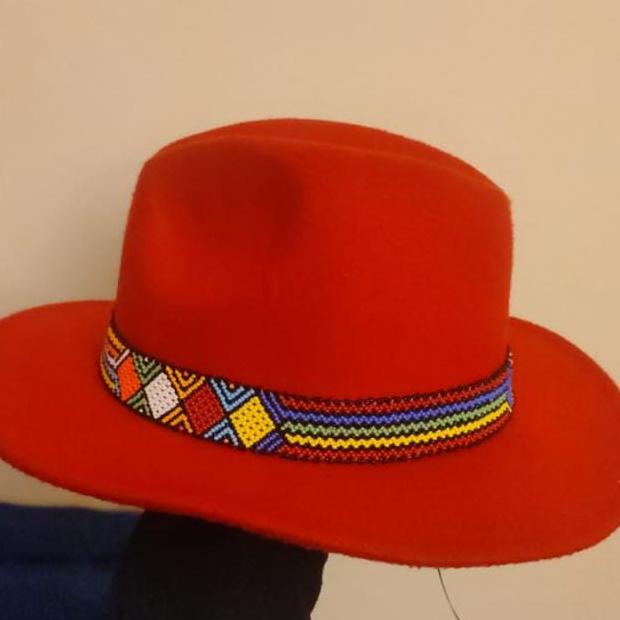 Handcrafted Beaded Hat