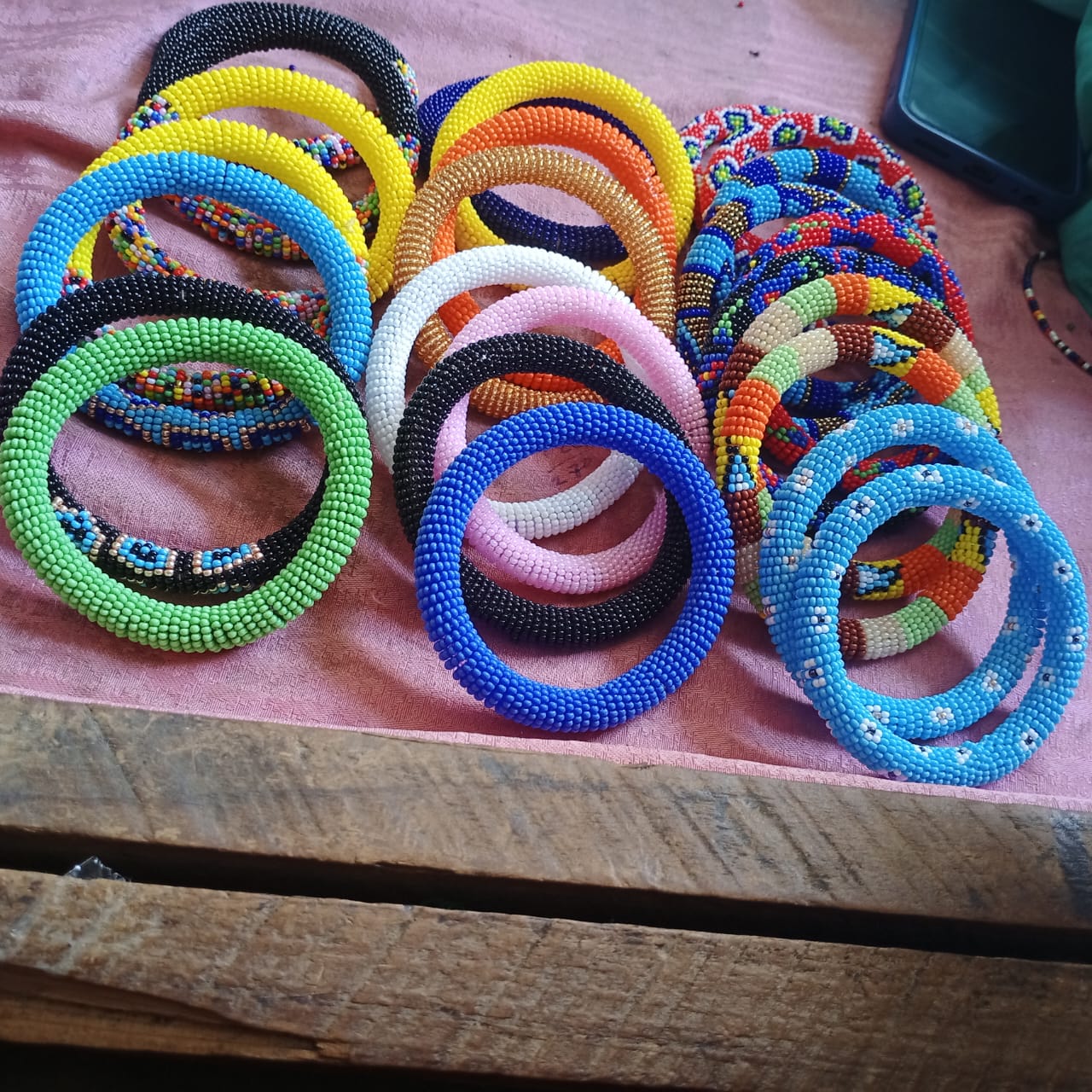 Kenyan Maasai Festival Necklace